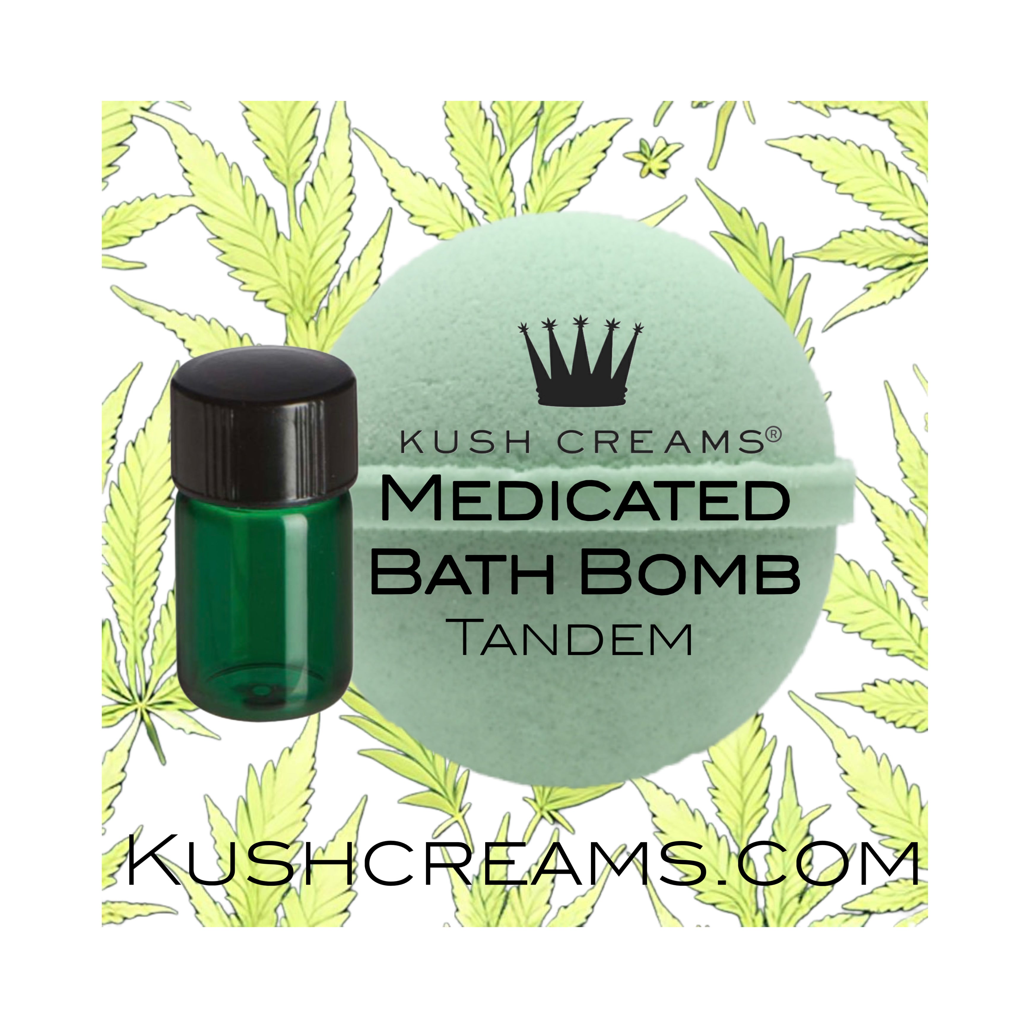 Medicated Bath Bomb Tandem Set