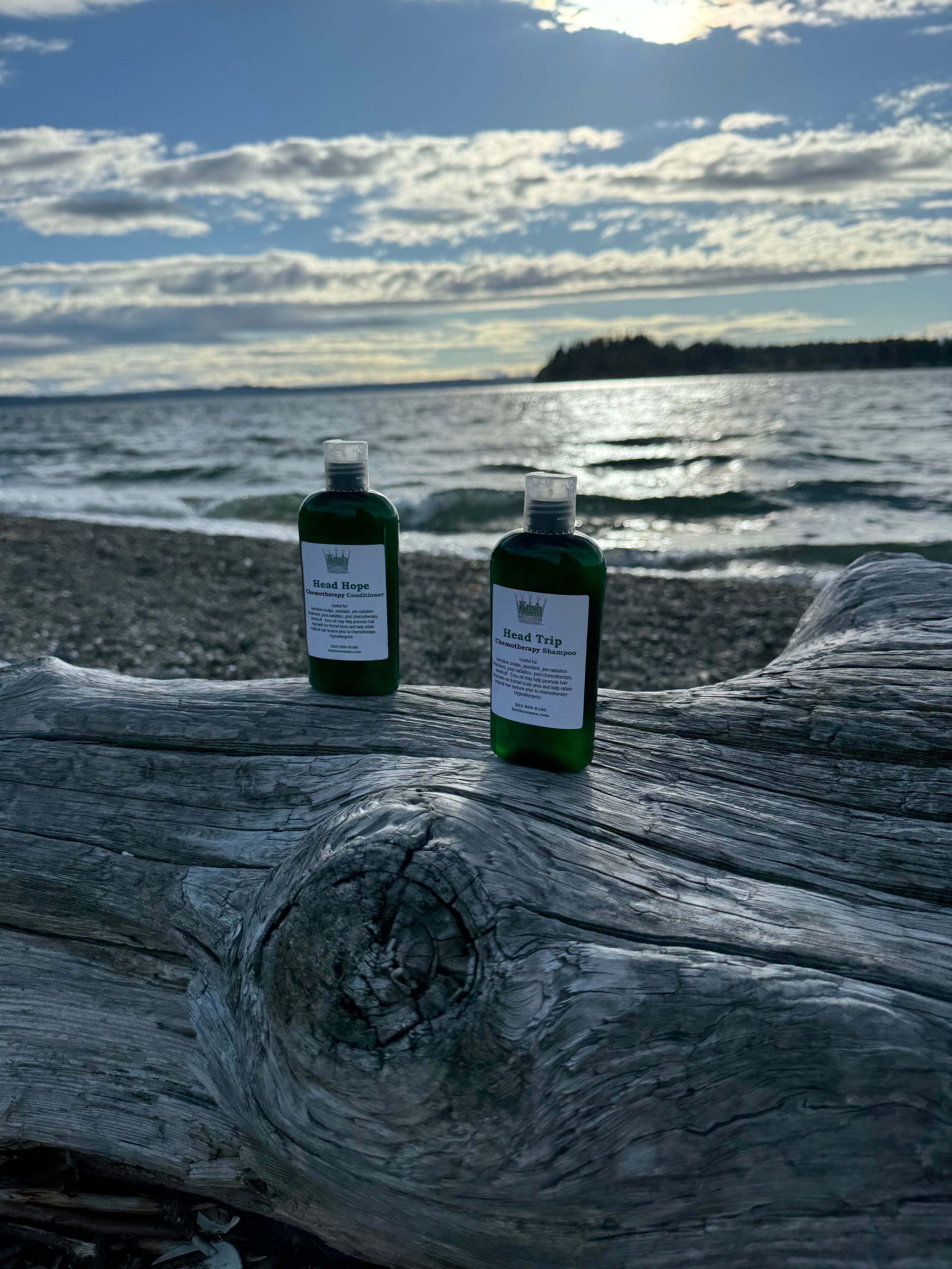 Head Trip and Head Hope Cannabis Hair and Scalp Products