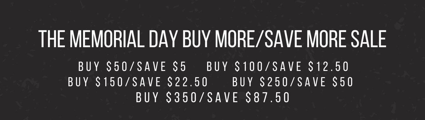 Buy more - Save more!